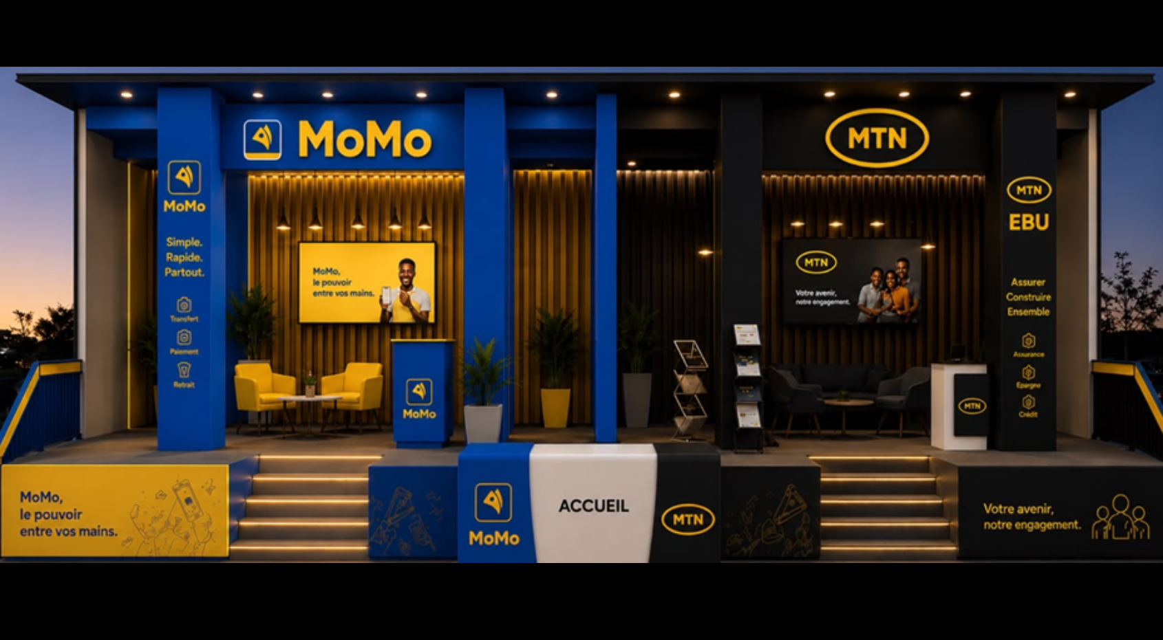 Espace MoMo et MTN Business